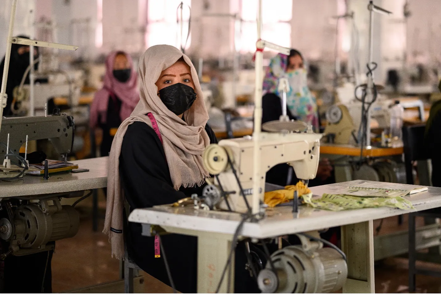 Afghan women receiving business grants